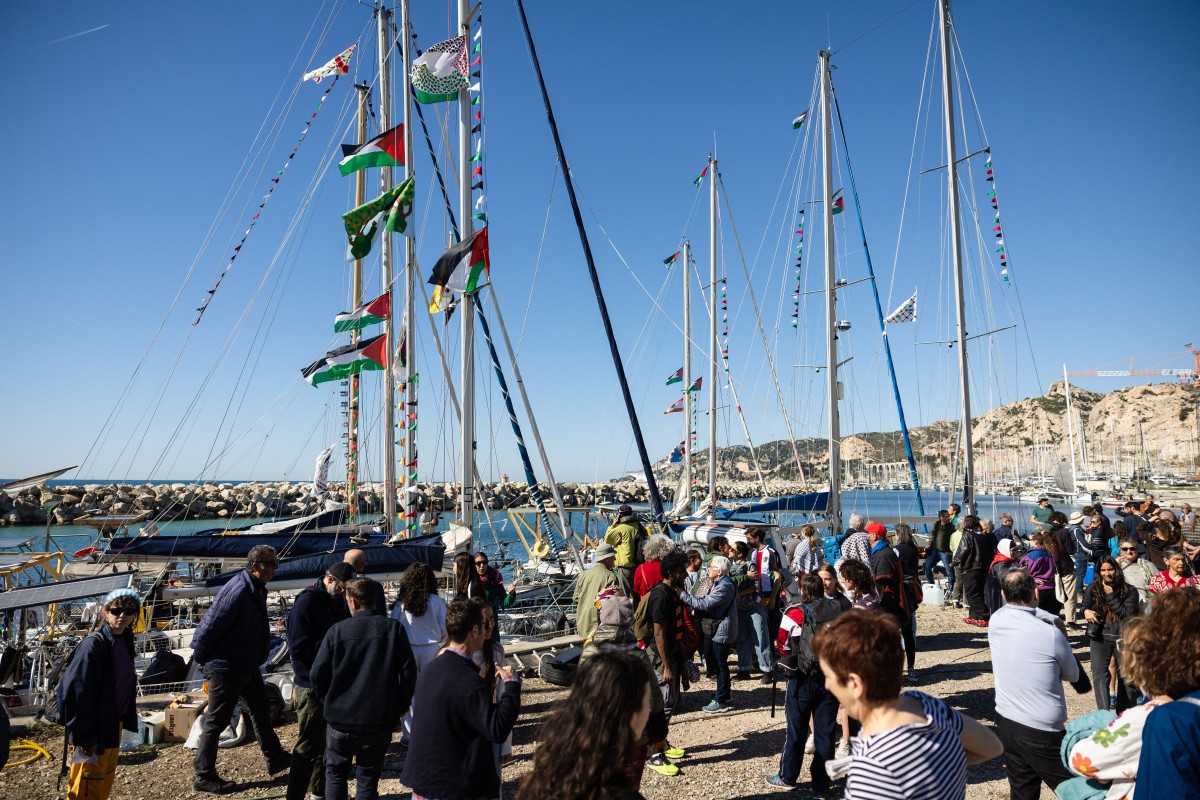 French boats set sail to join Gaza aid flotilla