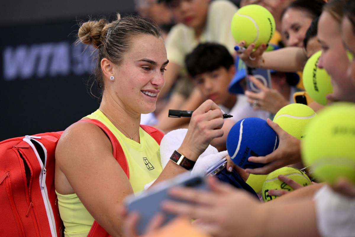 Sabalenka into third straight Brisbane final ahead of Australian Open