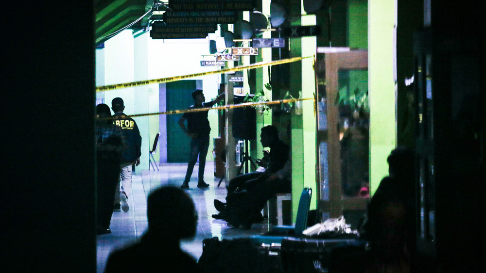 Indonesia probes student after nearly 100 hurt in school blasts