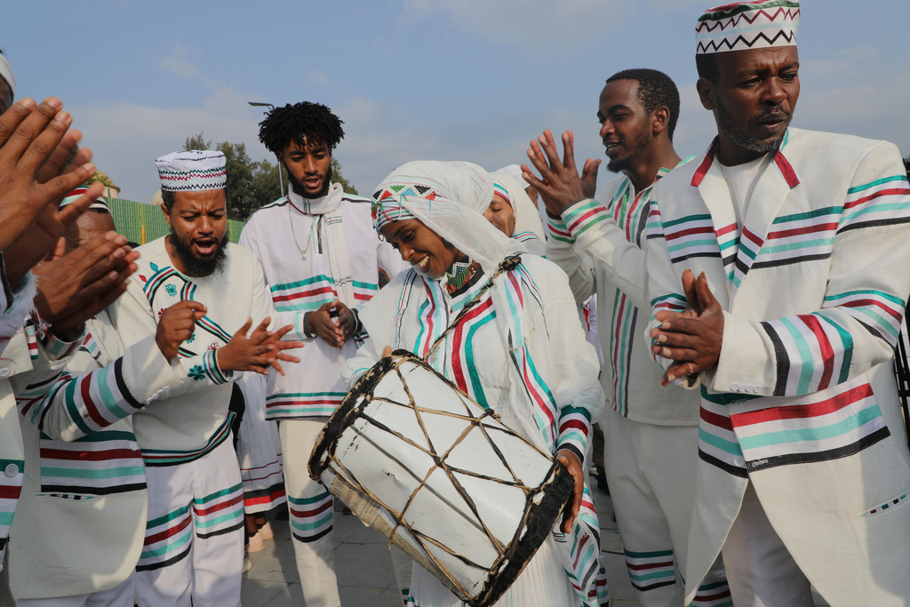 Thousands gather for Ethiopia's thanksgiving festival