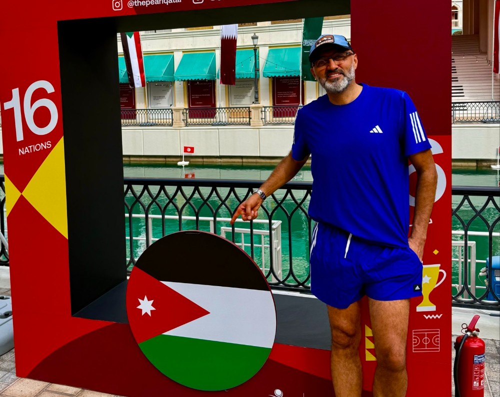 Palestinian-Jordanian climber carries Gaza children’s dreams to Everest summit
